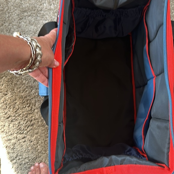 Reisenthel script print hinged duffle tote - Picture 8 of 13